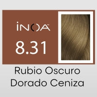 L´Oréal Inoa Tinte Permanente 60gr - 8.31